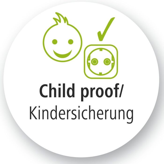 Мережевий фільтр Hama з 6 розетками, захист від перенапруги, поворот на 90°, монтаж на стіну, XL роз'єми, кабель 1,4м