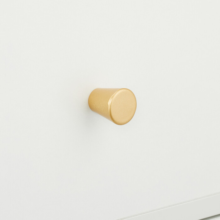 Relaxdays Bedside Table with Golden Legs