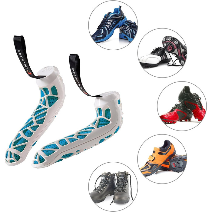 DRYSURE Non-Electric Shoe Dryer | Portable, Reusable, Deodorizing, and Fast-Drying | Ideal for All Shoes