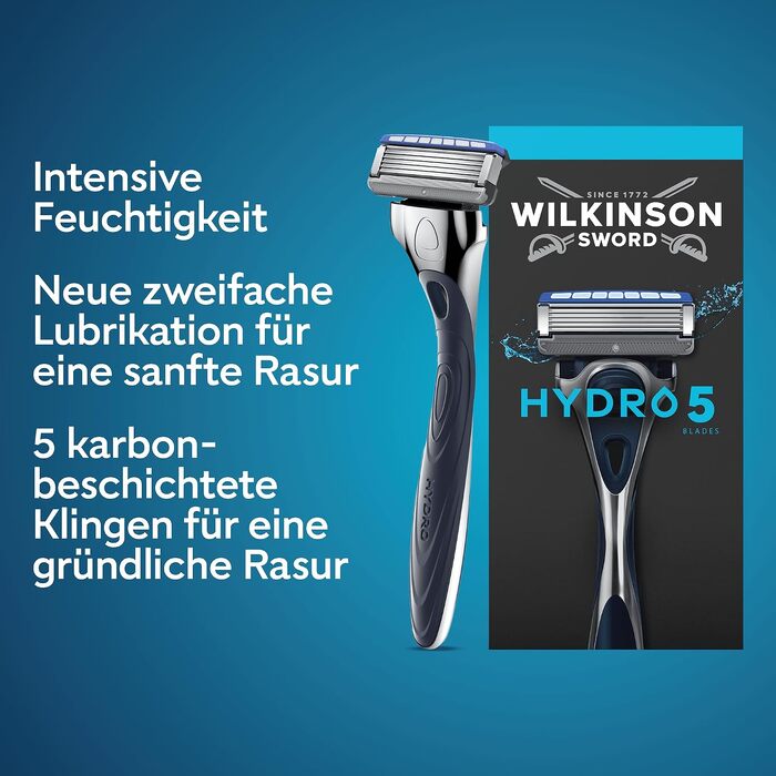 Стартовий набір для гоління Wilkinson Sword Hydro 5: бритва та 13 смінних касет