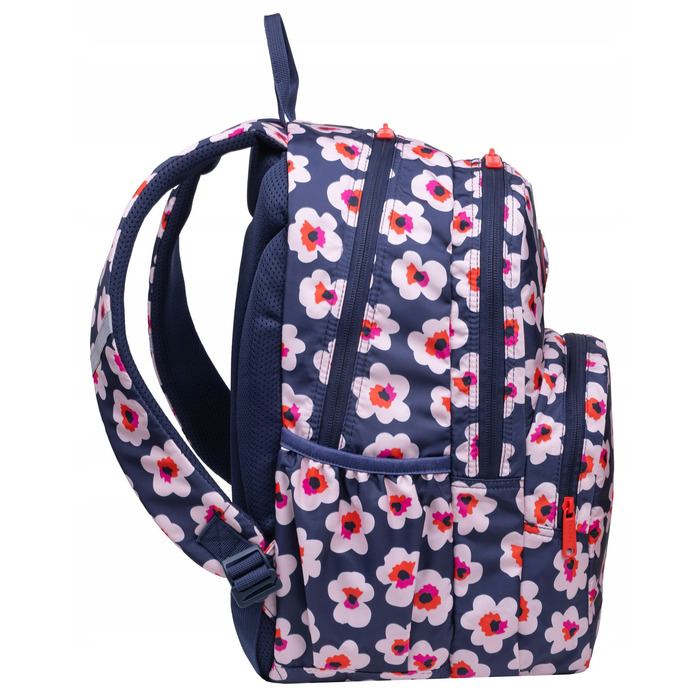 Багатовідсіковий шкільний рюкзак CoolPack (синій, помаранчевий, рожевий), 27 л