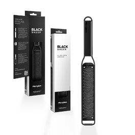 Терка Microplane Black Sheep для цитрусових, пармезану, імбиру, шоколаду та мускатного горіха (США)