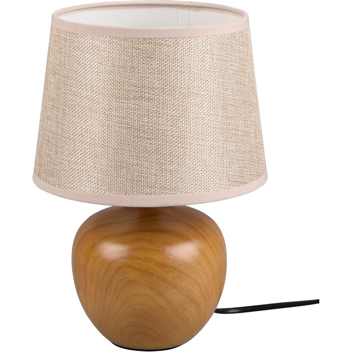 Настільна лампа Reality Leuchten Luxor, кераміка, золото, E14, 18x18x26 см