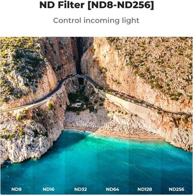 Набір фільтрів K&F Concept Mini 4 Pro: ND, CPL, UV, 8 шт. для DJI Mini 4 Pro