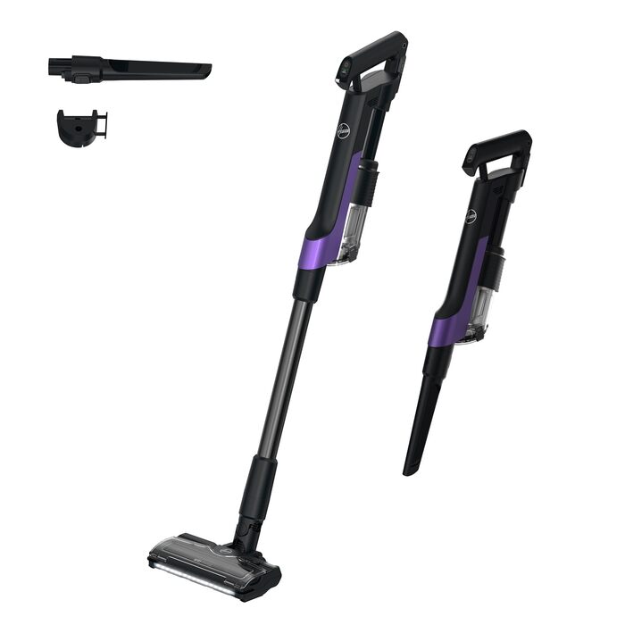 Бездротовий пилосос Hoover HF1 Plus: акумуляторний, з LED-підсвічуванням, HEPA-фільтр, для алергіків, 45 хв роботи