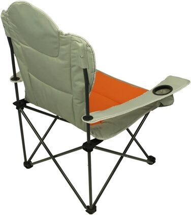 Крісло для кемпінгу Frdani FS: розкладне, з підлокітником, для саду, риболовлі та подорожей (3 кольори)