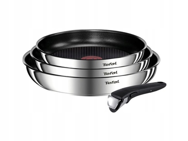 Сковорода Tefal з титановим покриттям, 22/24/28 см, підходить для мийки в посудомийній машині