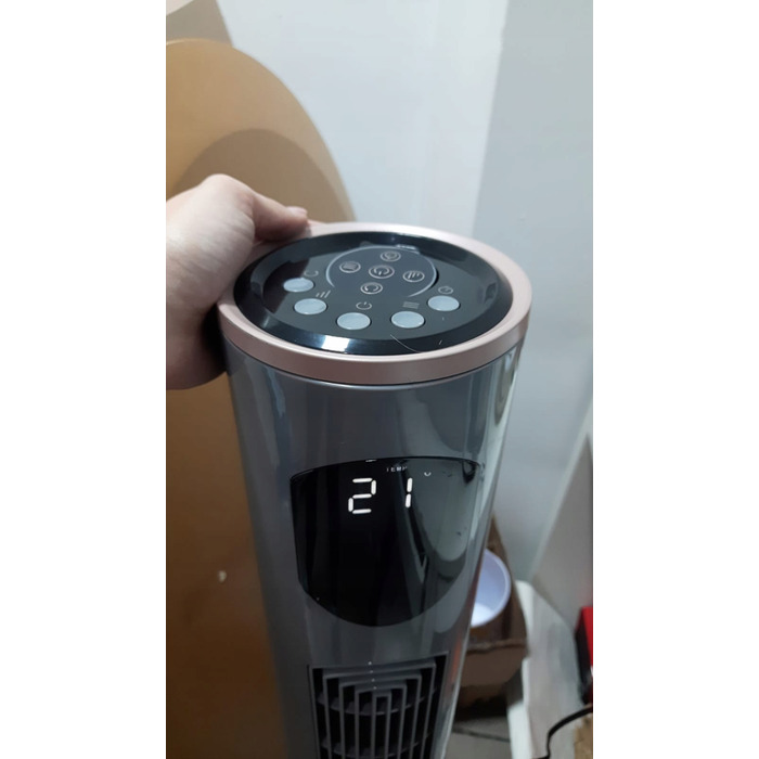 Колонний вентилятор Cecotec EnergySilence 9090 Skyline Smart, сріблястий/сірий