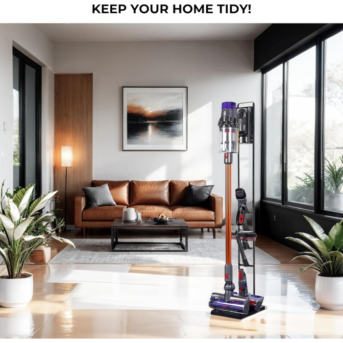 Підставка для пилососів Dyson: V15, V12, V11, V10, V8, V7, V6, DC58, DC59, DC62, DC74 - Organizer, Standfuß, Halterung (S1919)