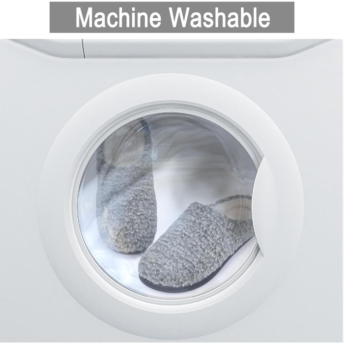 Жіночі тапочки-клоги RockDove з штучного хутра Sherpa, сірий світлий, 42/43 EU