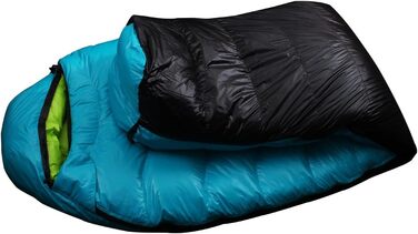 Сплячий мішок LMR Outdoor ultraleichter Mumien для кемпінгу, блакитний, з компресійним мішком