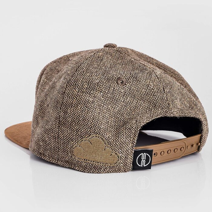 Кепка Blackskies® Pathfinder Snapback | З регулюванням | Бейсболка для чоловіків та жінок | Преміум якість | Streetwear, Outdoor | Колір: Коричневий меланж