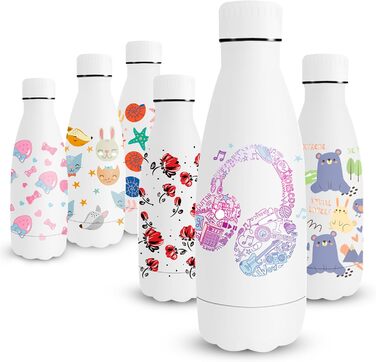 Термос Vikaster 500 мл, термофляга з нержавіючої сталі, без BPA, не протікає, для спорту, подорожей, активного відпочинку