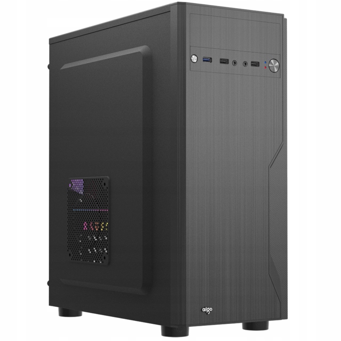 Корпус для ПК MUSETEX K2 ATX Mid Tower, загартоване скло