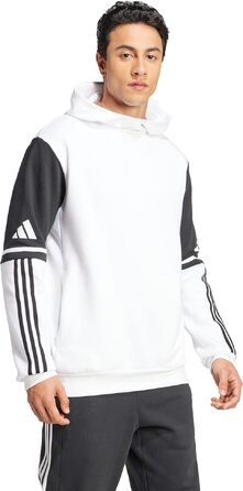 Чоловіча спортивна толстовка з капюшоном Adidas Squadra 25, біла, розмір XL