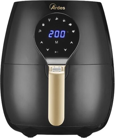 Фритюрниця Ardes Eldorada Maxi AR1K33 - 5л, чорна, з цифровим дисплеєм та таймером