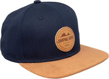 Кепка бейсболка Jumping Bird для чоловіків • Snapback кепка для активного відпочинку • Регульований розмір, легко миється, колір Океанський блакитний