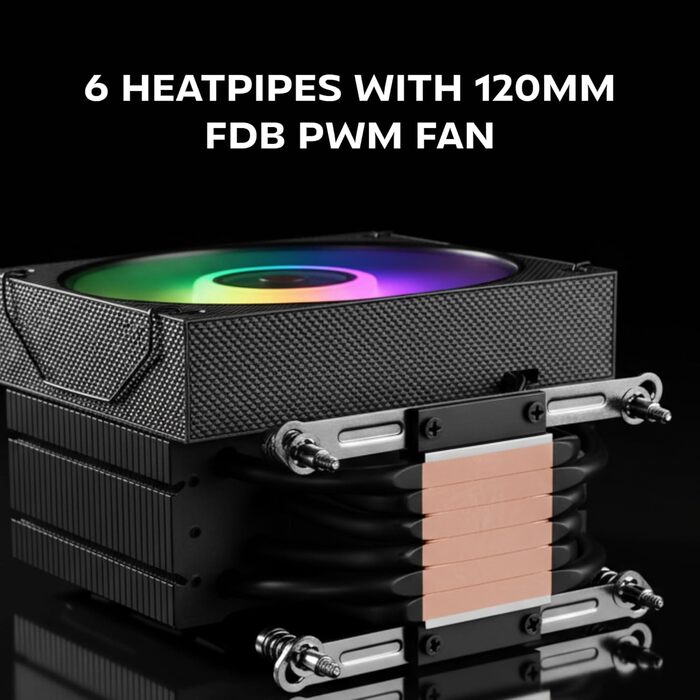 Система водяного охолодження Mars Gaming ML-LCD360 з LCD-дисплеєм, 600W, 3x 120mm ARGB вентилятори, для ПК, чорна