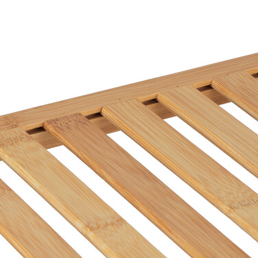 Relaxdays Bamboo Shelf Insert, 2-Piece Set