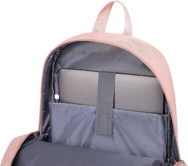 Жіночий рюкзак Acmebon для ноутбука, рожевий, місткий, модний, повсякденний