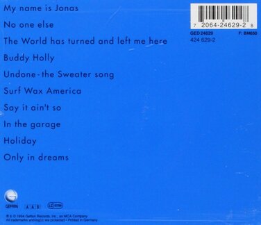 Weezer - Blue Album (Вінілова платівка LP) - Оригінальний вініл