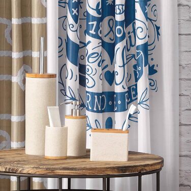 Підставка для електричної зубної щітки Sealskin Grace, для зберігання насадок та пасти, пісок, полірезин, 6 x 12.3 x 10.2 см