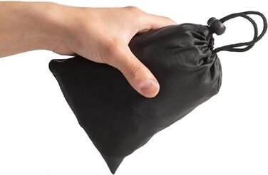 Надувна подушка для подорожей з м'якого велюру - підтримка шиї для авто, літака, поїзда, офісу. Сіра, з сумкою.