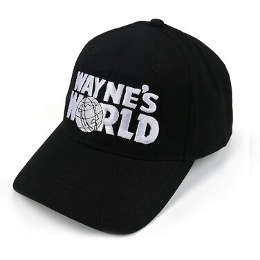 Кепка бейсболка Wayne's World унісекс, з вишитим логотипом, кепка-косплей, для спорту та відпочинку