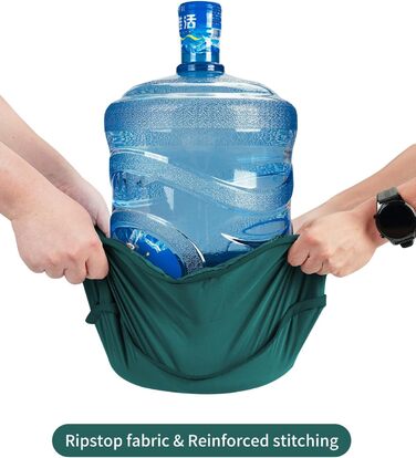 ECOHUB Набір органайзерів для валізи (5 шт.) - Компресійні куби для пакування, темно-зелений