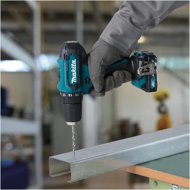 Акумуляторний дриль-шуруповерт Makita DF333DSAE 12V, 2.0Ah, 2 акумулятори + зарядний пристрій у транспортному кейсі, чорний, синій