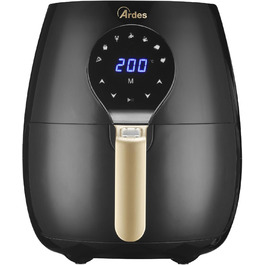 Фритюрниця Ardes Eldorada Maxi AR1K33 - 5л, чорна, з цифровим дисплеєм та таймером