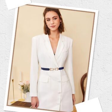 Жіночий еластичний ремінь JasGood Skinny з золотистою пряжкою. Чорний, коричневий, білий, бежевий. Довжина 70/90 см, розмір талії 68-114 см