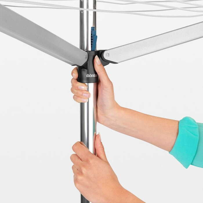 Сушарка для білизни Brabantia 310669, срібляста, 271x177 см