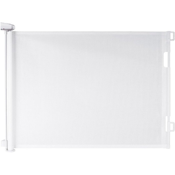 Захисне ворота для дитячих воріт, розтягуване 0-140 см, захист для дитини та домашніх тварин. Підходить для сходів, дверей, тераси (білий)