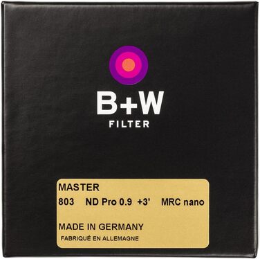 Фільтр ND 0.9 B+W Graufilter MRC Nano Master 49mm (16 шарів покриття, Slim, Преміум)