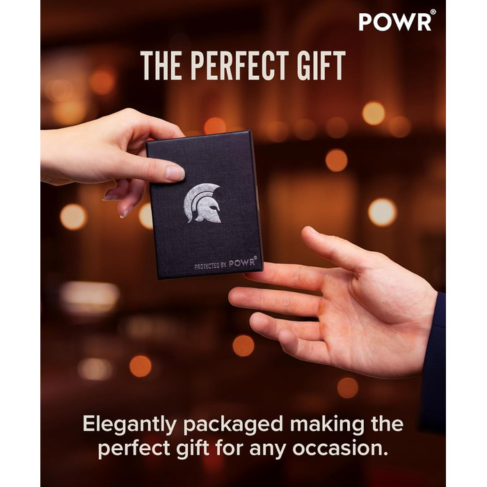 PWR Wallet: Чоловічий металевий картхолдер з відділенням для монет. Мінімалістичний гаманець-картхолдер для чоловіків (колір: Renngrün)