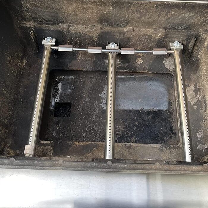 Нержавіючий пальник FIRXZYMZ 69787 для гриля Weber Spirit 300/310/320/330, 46 см, запчастина для газового гриля
