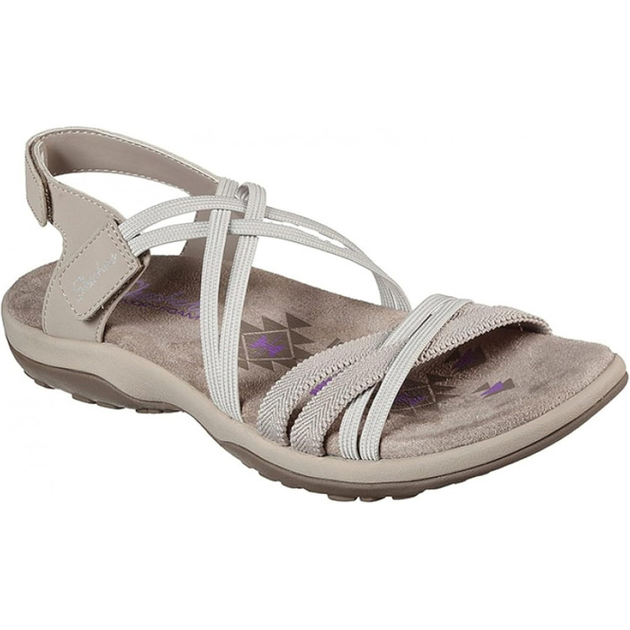 Сандалі жіночі Skechers Reggae Slim Sunnyside (38 EU, бежеві)