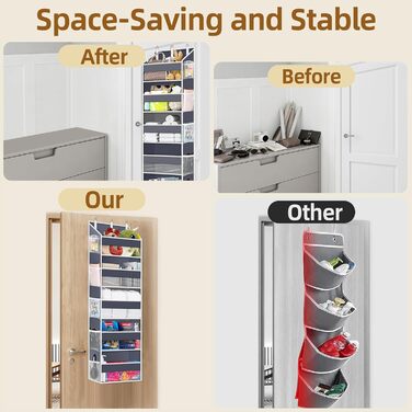 Підвісний органайзер для дверей Türorganizer з 5 кишенями, полиця для ванної кімнати, кемпінгу та зберігання речей