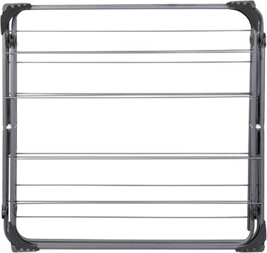 Сушарка для білизни Minky Trio Concertina Plus, 21 м сушильної площі, хром, блакитно-срібляста