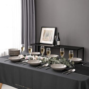 Набір посуду Vancasso NAVIA, 16 предметів, кераміка, для 4 осіб, оранжевий (12 предметів, Navia-2)