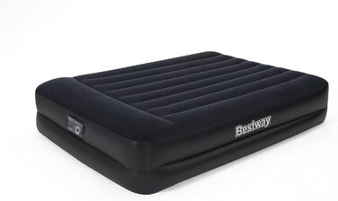 Надувне ліжко Bestway Aeroluxe, чорне, 203 x 152 x 46 см, Double, з вбудованим електронасосом