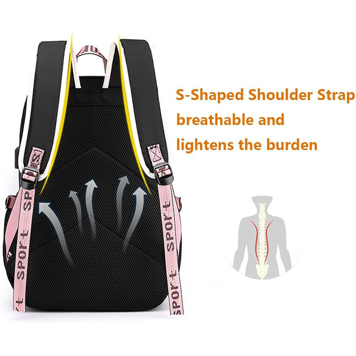 Рюкзак Stray Kids для школярів: USB-порт, навушники, Kpop, для ноутбука