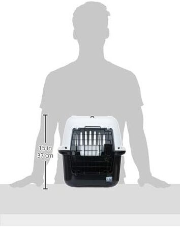 Транспортний бокс Europet Bernina TFD (XL) 57x38x38 см, антрацит (вугільний)