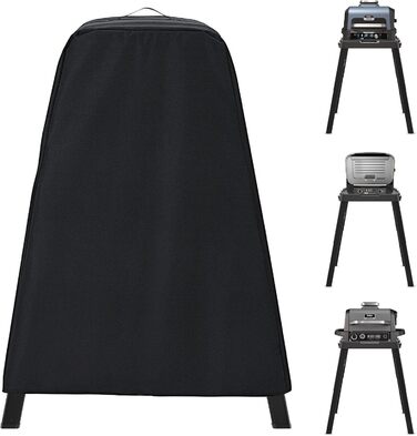 Чохол для гриля WELL GRILL для Ninja Woodfire OG701EU/OG850EU/OG901EU, водонепроникний, 600D, для електрогриля та аксесуарів (мультифункціональний захист)