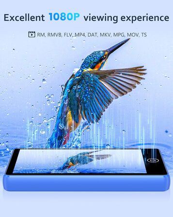 MP3 плеєр AGXOV з Bluetooth та WiFi, Android 4.02