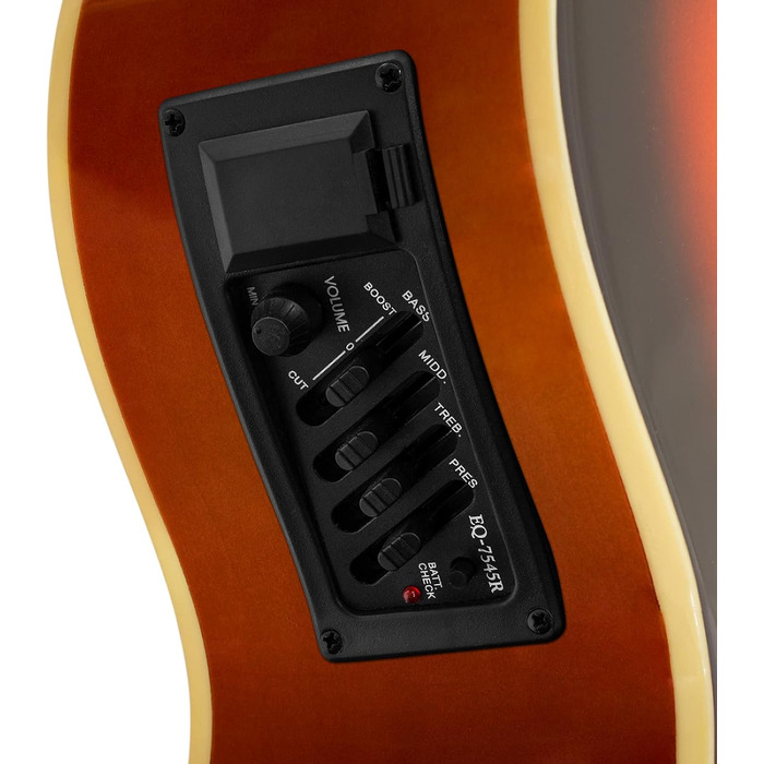 Електроакустична гітара TIGER ACG4-WH 4/4 для початківців з вбудованим 3-смуговим еквалайзером, комплектація: Gigbag, ремінь, запасні струни, білий колір