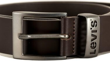 Чоловічий/Жіночий ремінь Levi's Ashland Metal, коричневий (1 шт.)