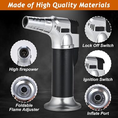 Набір для копчення коктейлів GOLDGE: набір для диму Whiskey з 6 видами тирси, кам'яні димогенератори, подарунок для тата/чоловіка