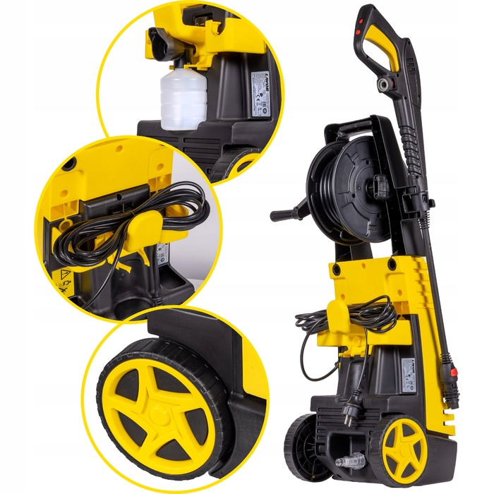 Мийка високого тиску LAVOR Cruiser Pro 140 з індукційним двигуном та функцією активної піни